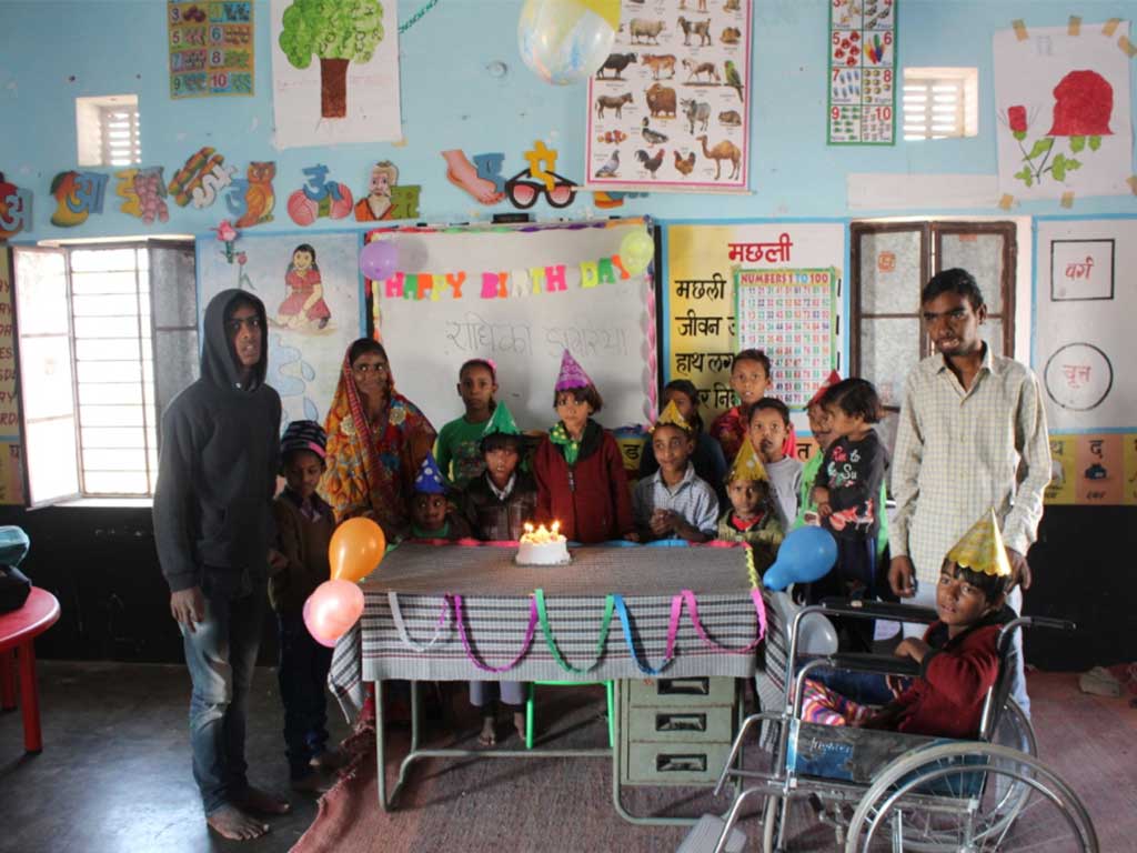 A Daycare Centre for disabled children, Laxmipura, Sambhar Region